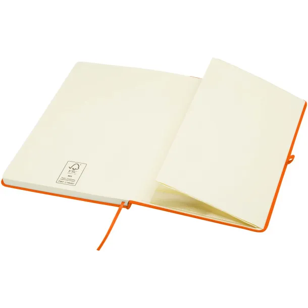 Spectrum Plus A5 hard cover notebook Orange