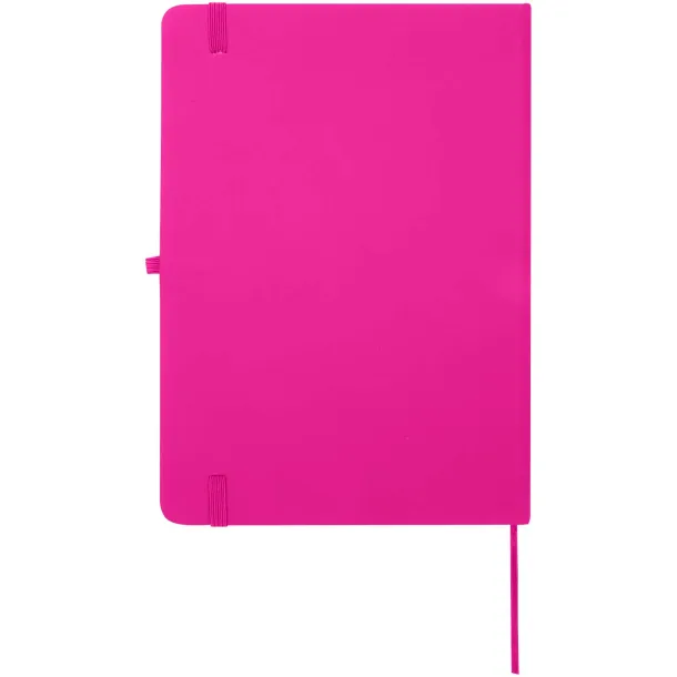 Spectrum Plus A5 hard cover notebook Transparent pink