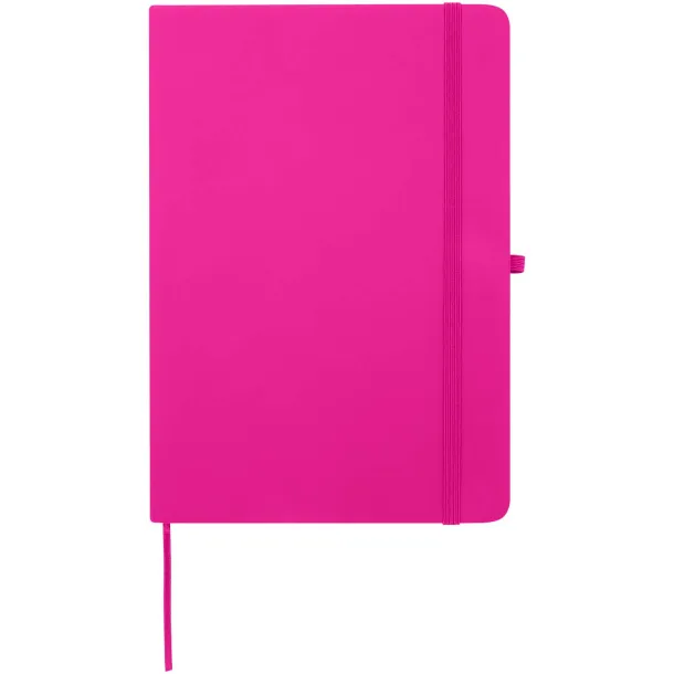 Spectrum Plus A5 hard cover notebook Transparent pink