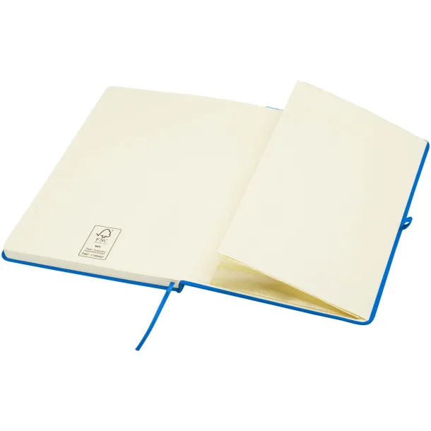 Spectrum Plus A5 hard cover notebook Light blue