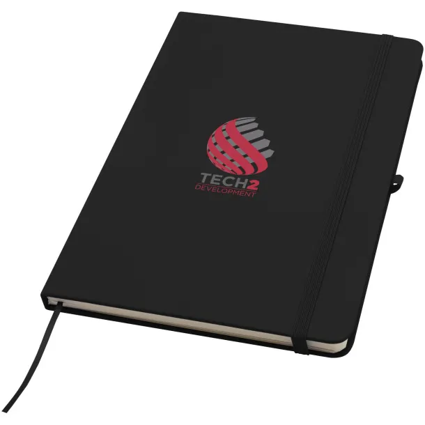 Spectrum Plus A5 hard cover notebook Solid black