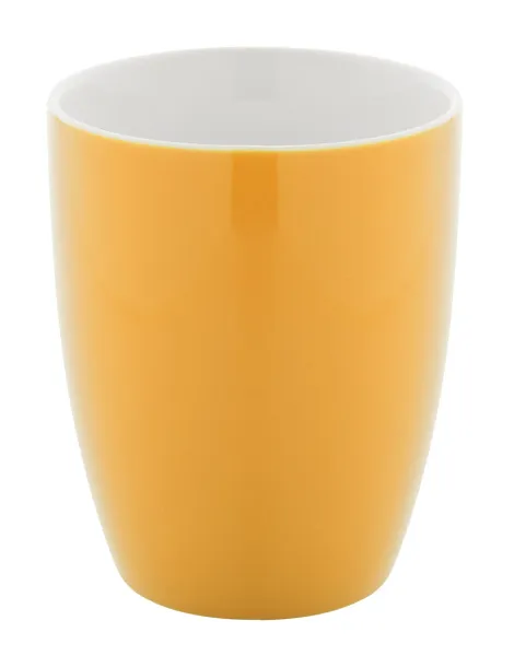 Gaia mug Yellow White