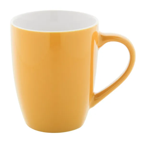 Gaia mug Yellow White