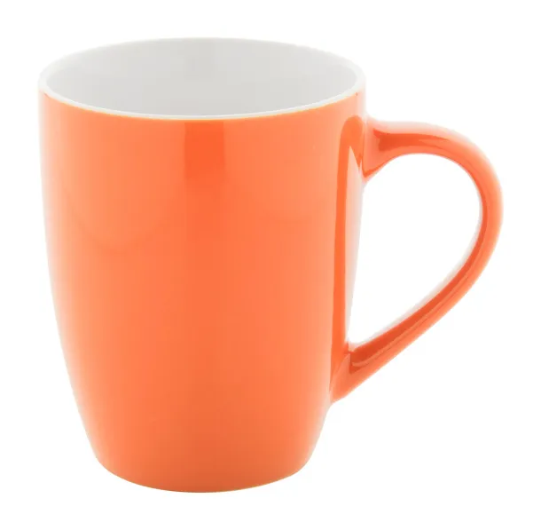 Gaia mug Orange White