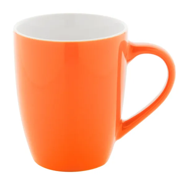 Gaia mug Orange White