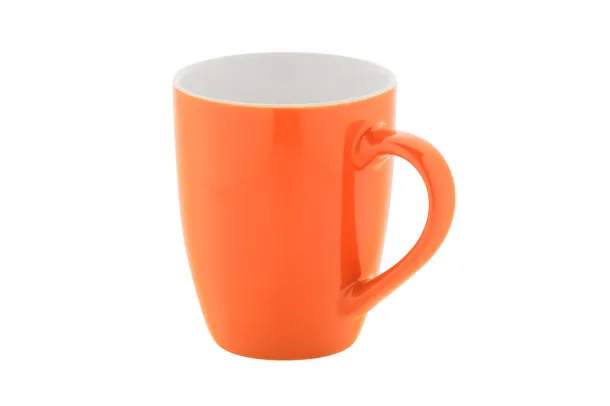 Gaia mug Orange White