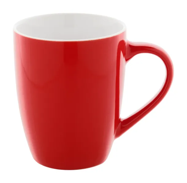 Gaia mug Red White