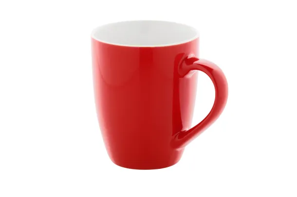 Gaia mug Red White