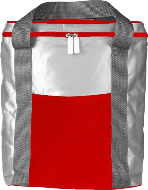  Polyester (420D) cooler bag Theon red