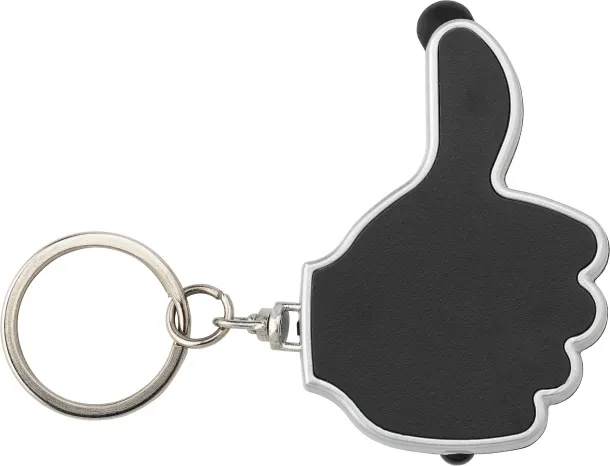 MELVIN ABS 2-in-1 key holder Crna