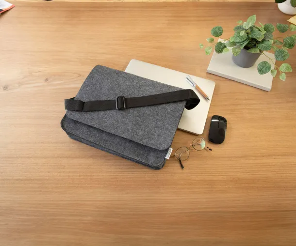Layla rPET torba od filca za laptop, 15"