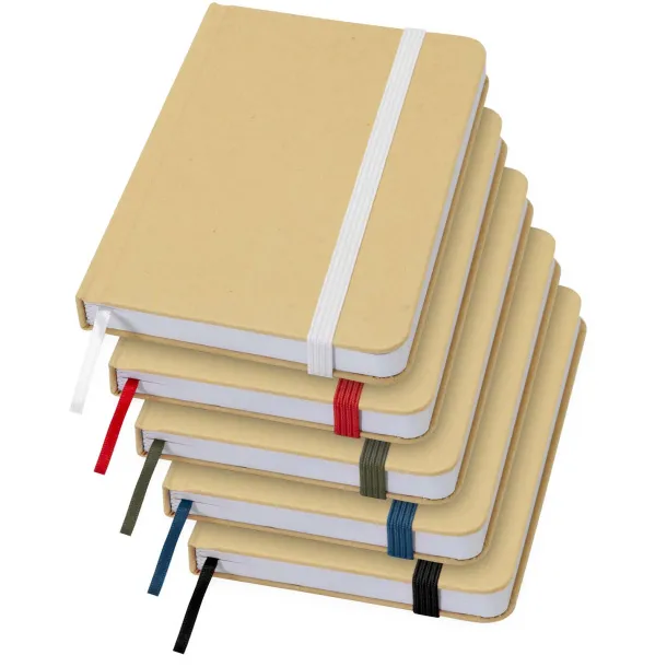 Reed notes s recikliranim tvrdim koricama, A6 Crna