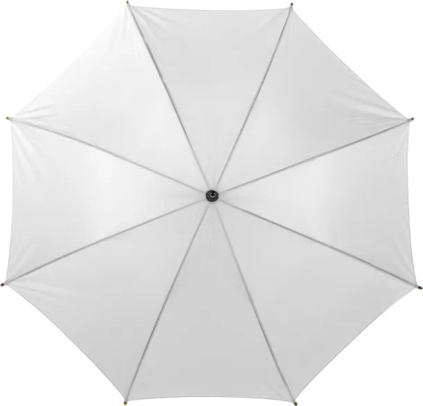  Polyester (190T) umbrella Kelly white