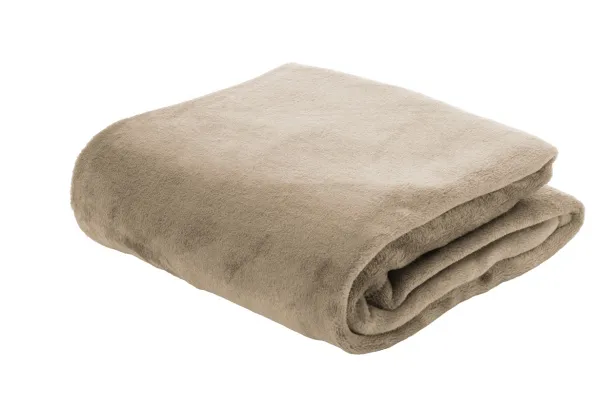 Vantaa RPET flannel blanket Beige