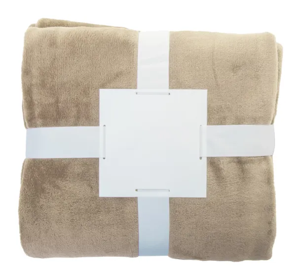 Vantaa RPET flanel deka, 260 g/m² Bež