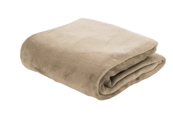 Vantaa RPET flanel deka, 260 g/m² Bež