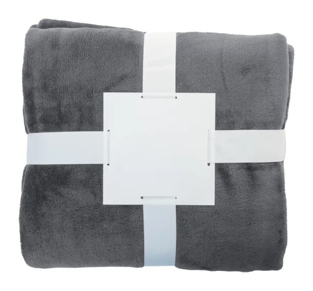 Vantaa RPET flannel blanket Grey