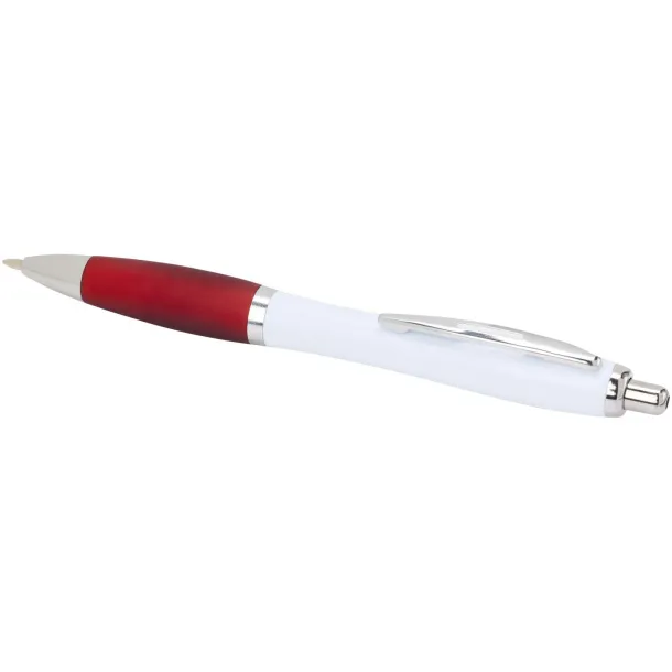 Nash recycled plastic ballpoint pen (black ink) Red