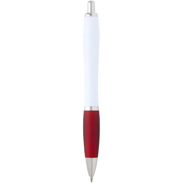 Nash recycled plastic ballpoint pen (black ink) Red