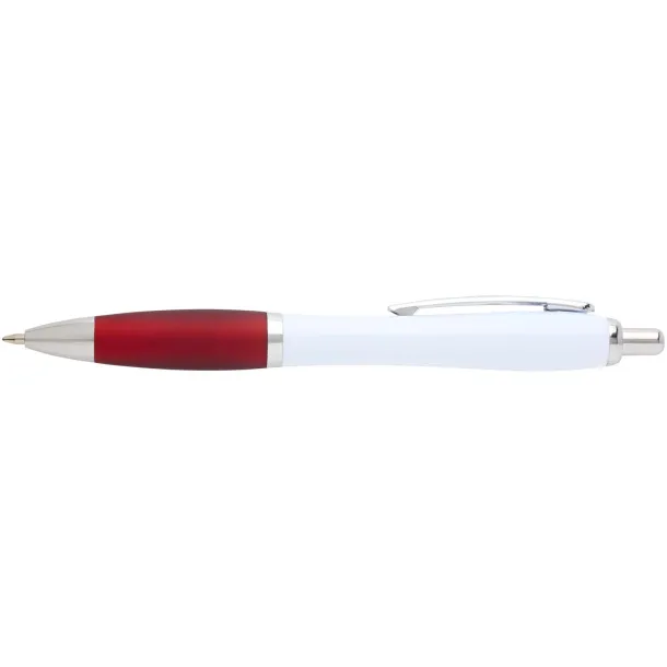 Nash recycled plastic ballpoint pen (black ink) Red