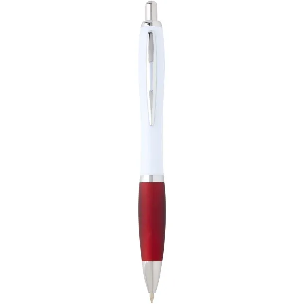 Nash recycled plastic ballpoint pen (black ink) Red