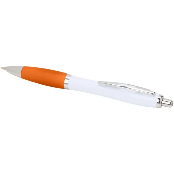 Nash recycled plastic ballpoint pen (black ink) Orange