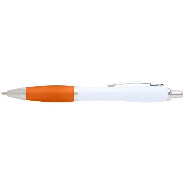 Nash recycled plastic ballpoint pen (black ink) Orange