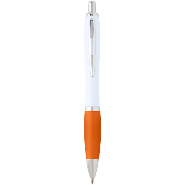 Nash recycled plastic ballpoint pen (black ink) Orange