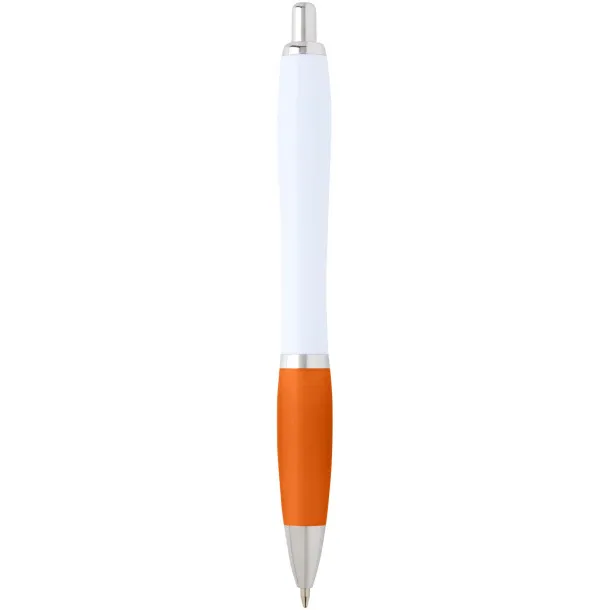 Nash recycled plastic ballpoint pen (black ink) Orange