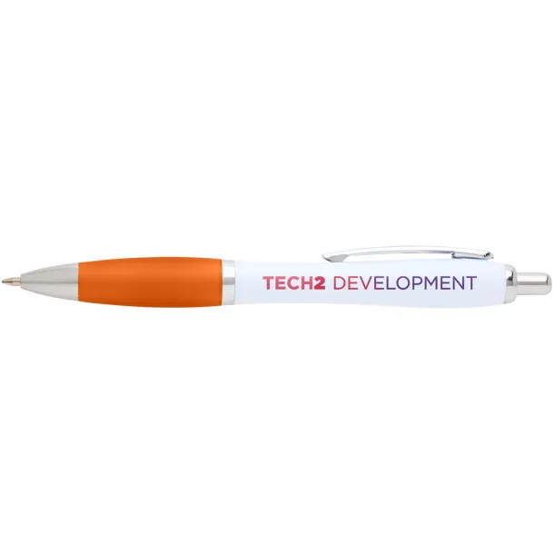 Nash recycled plastic ballpoint pen (black ink) Orange