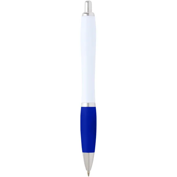 Nash recycled plastic ballpoint pen (black ink) Royal blue