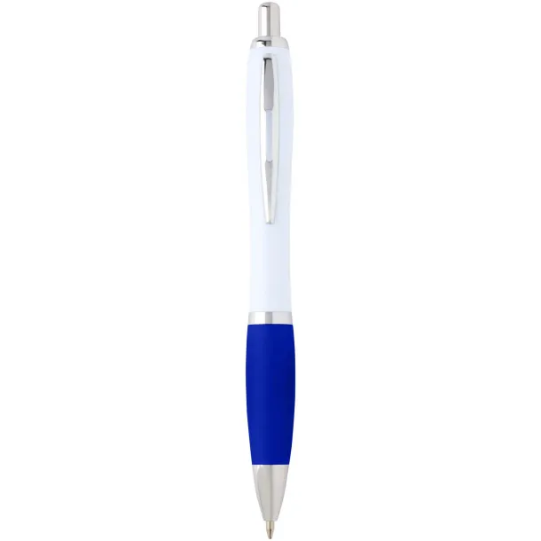 Nash recycled plastic ballpoint pen (black ink) Royal blue