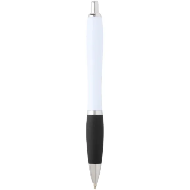 Nash recycled plastic ballpoint pen (black ink) Solid black