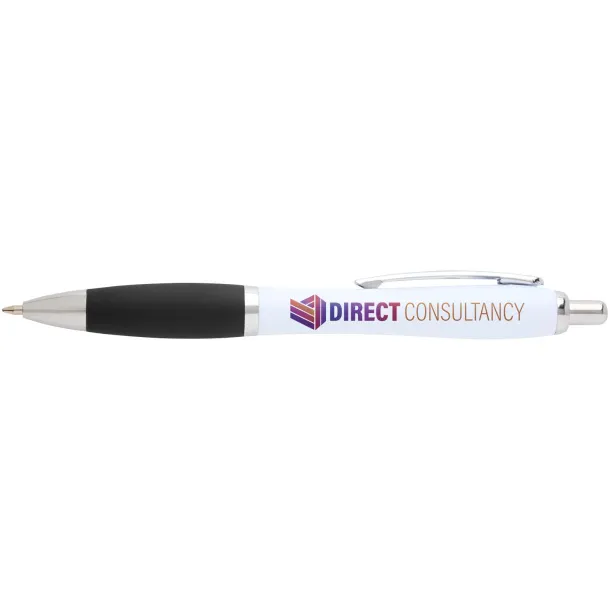 Nash recycled plastic ballpoint pen (black ink) Solid black