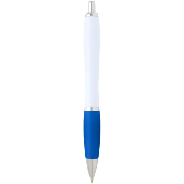 Nash recycled plastic ballpoint pen (blue ink) Aqua