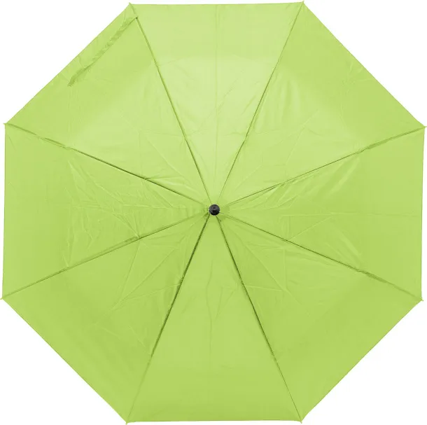  Pongee (190T) umbrella Zachary lime