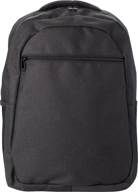 GLYNN Polyester (600D) backpack Crna