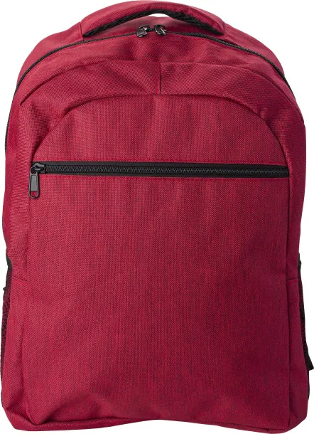 GLYNN Polyester (600D) backpack red