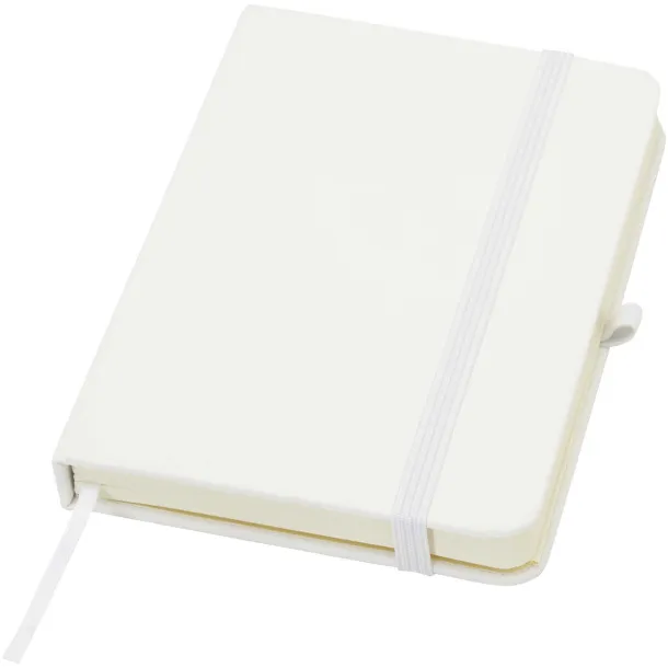 Spectrum Plus A6 hard cover notebook - Unbranded White