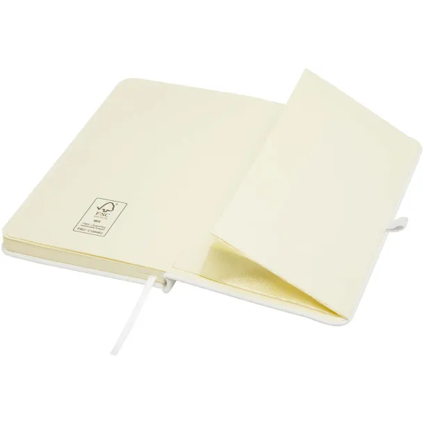 Spectrum Plus A6 hard cover notebook - Unbranded White