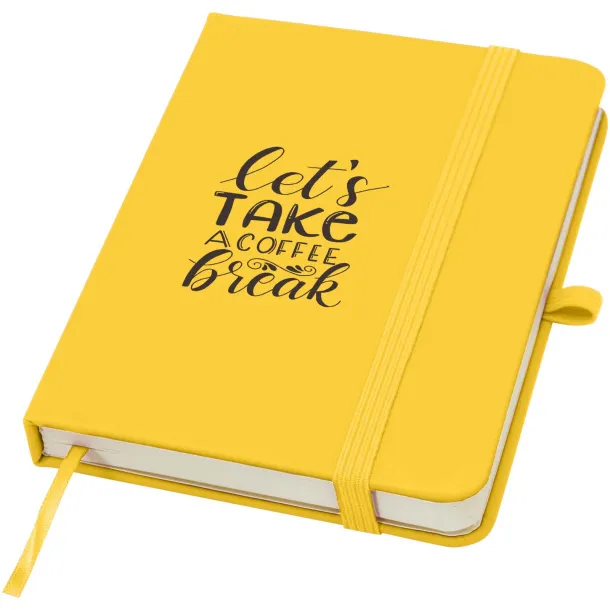 Spectrum Plus A6 hard cover notebook - Unbranded Yellow