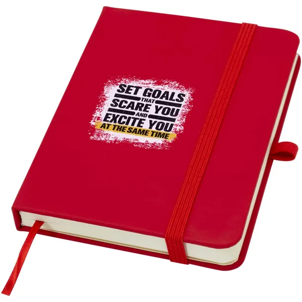 Spectrum Plus A6 hard cover notebook Red