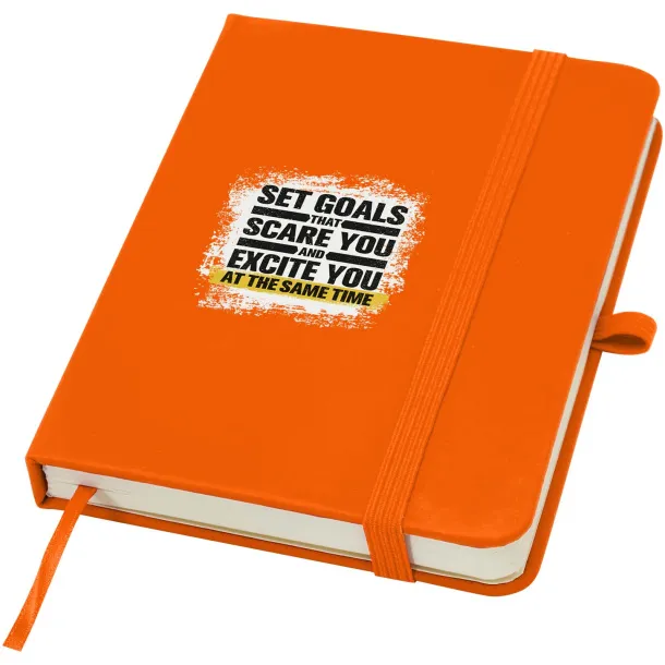 Spectrum Plus A6 hard cover notebook Orange