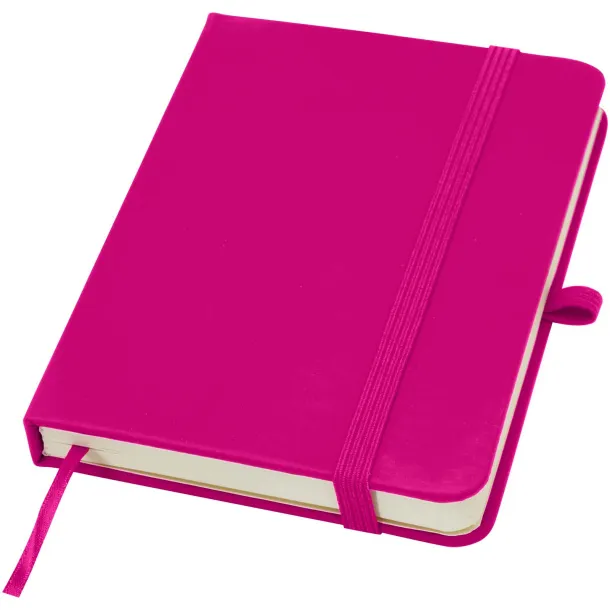 Spectrum Plus A6 hard cover notebook Transparent pink