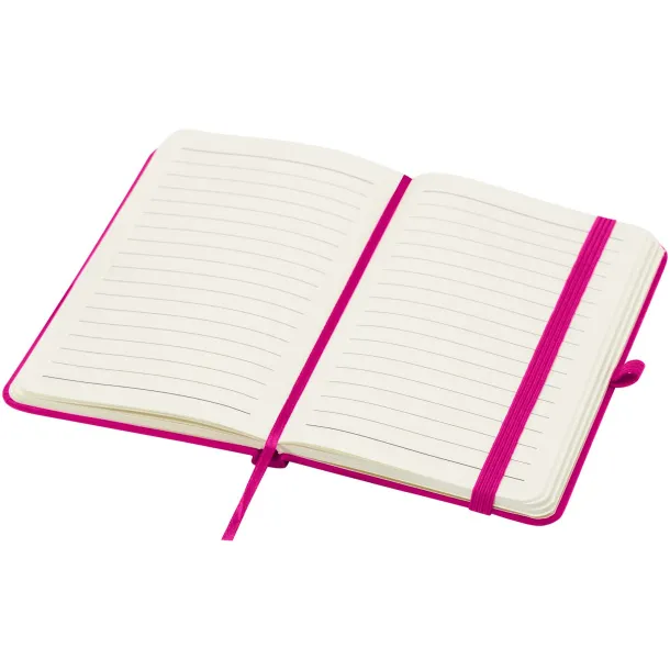 Spectrum Plus A6 hard cover notebook Transparent pink