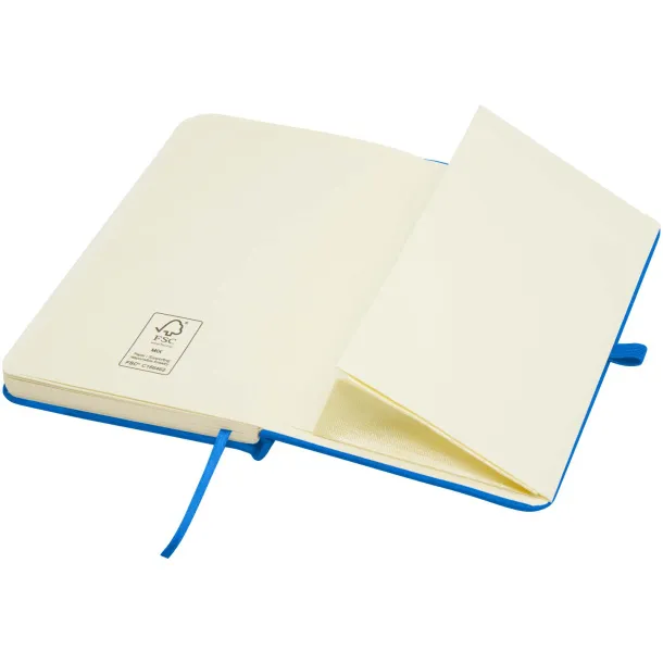 Spectrum Plus A6 hard cover notebook Light blue