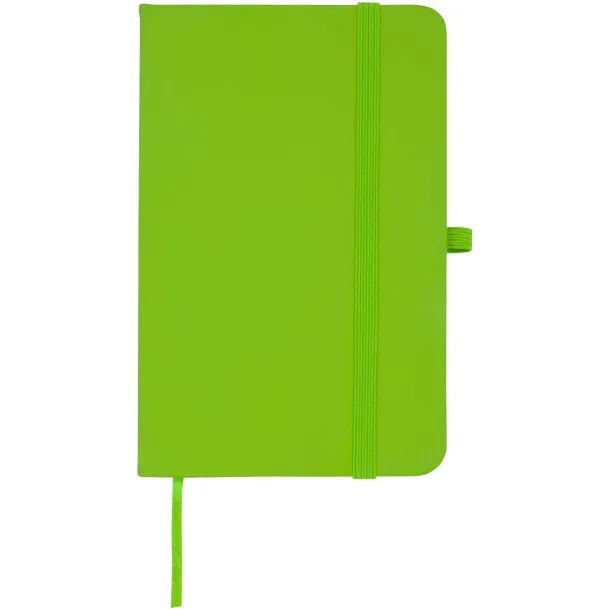 Spectrum Plus A6 hard cover notebook Lime green