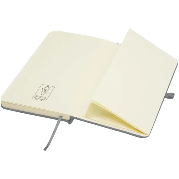 Spectrum Plus notes s tvrdim koricama, A6 Siva