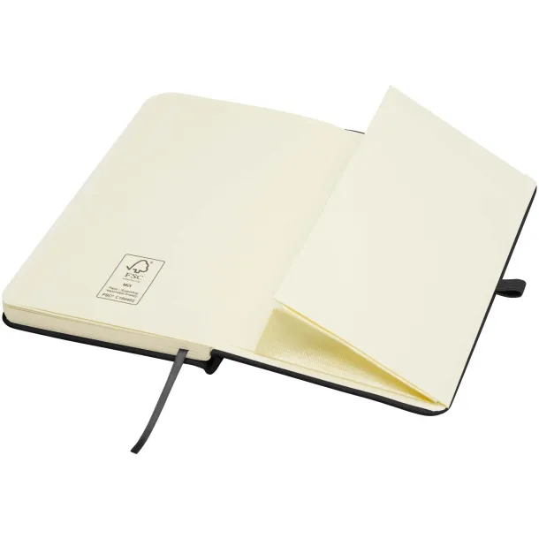 Spectrum Plus A6 hard cover notebook Solid black