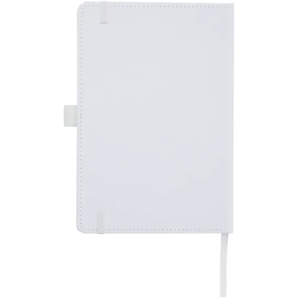 Thalaasa ocean-bound plastic hardcover notebook - Marksman White